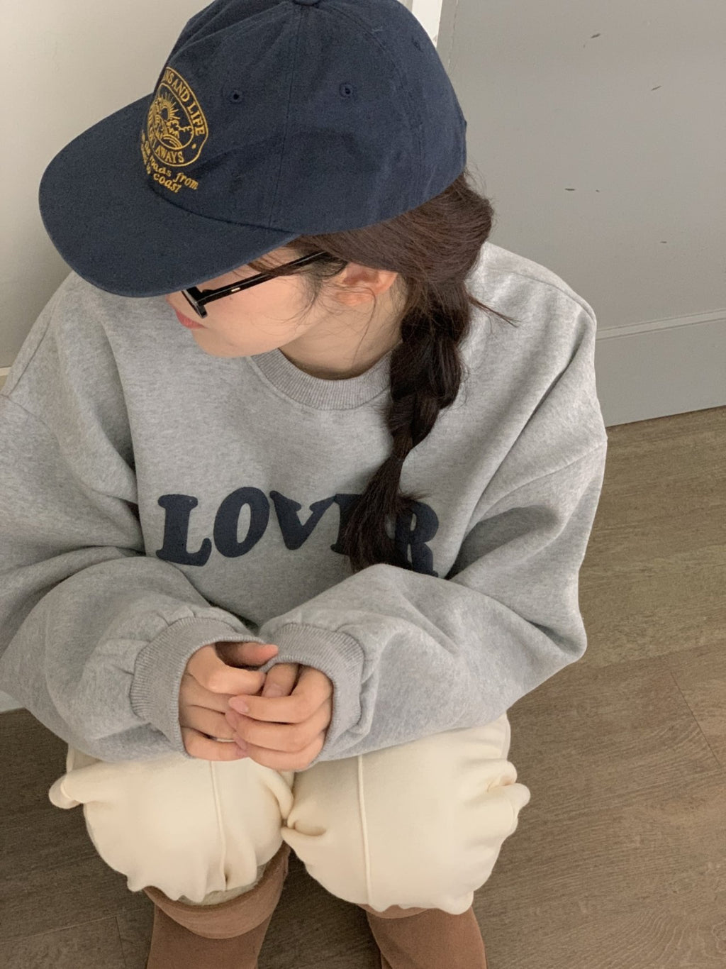 Lover Classic Lettering Sweatshirt