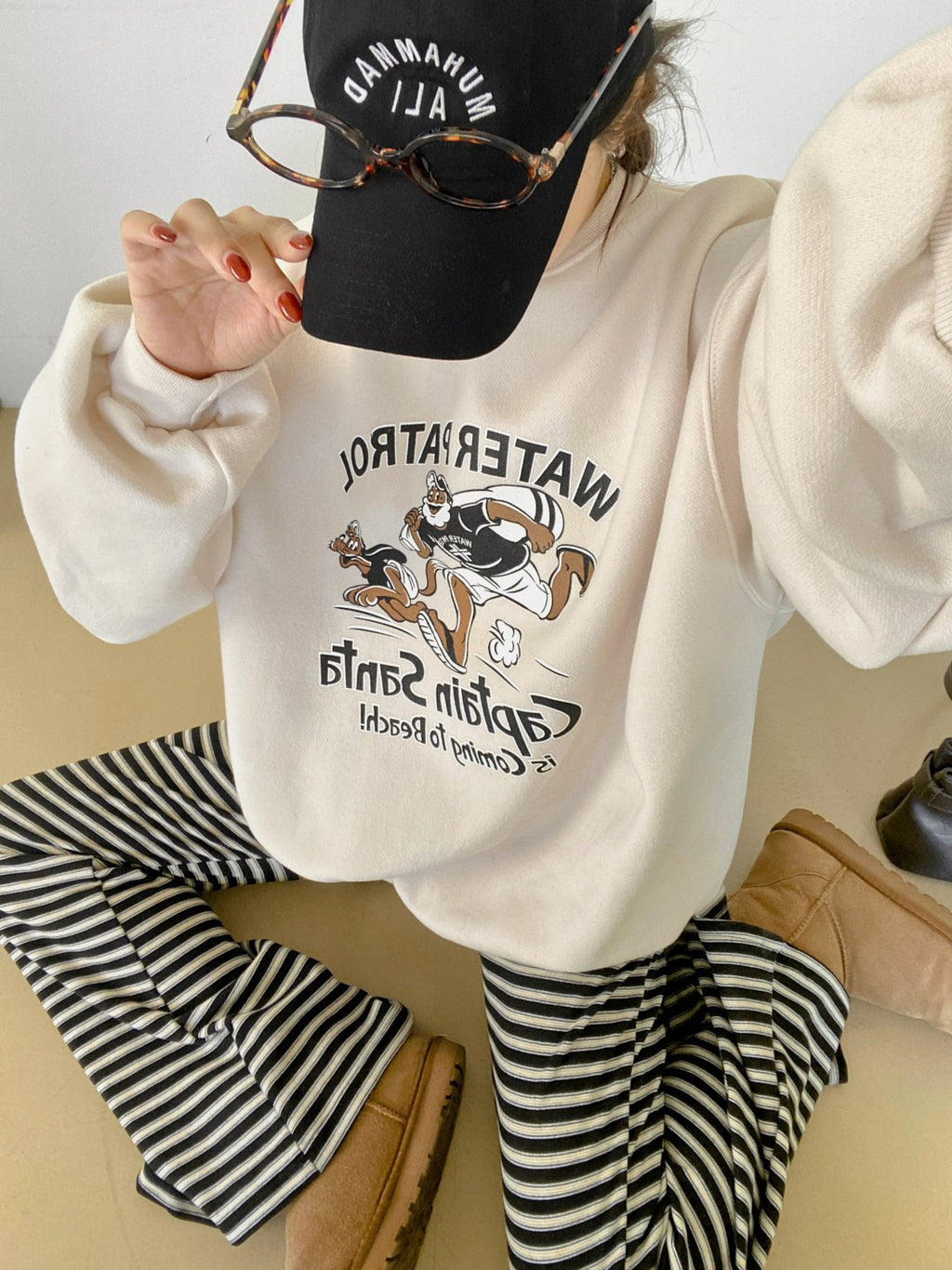 Captain Santa Water Patrol Sweatshirt – Made in Korea