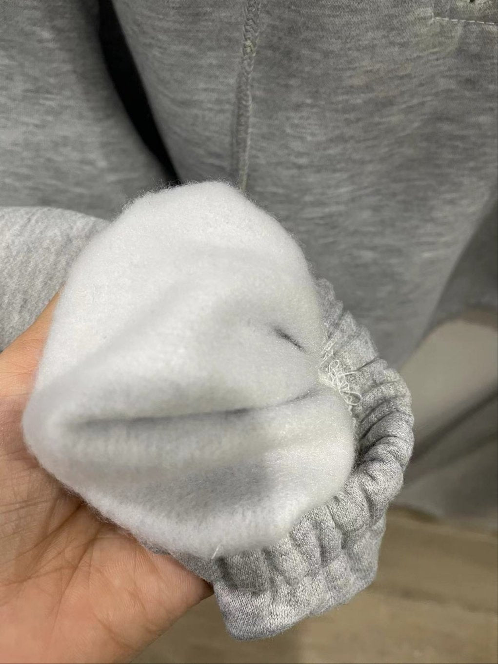 Cozy Layer Ruffle Hoodie Set