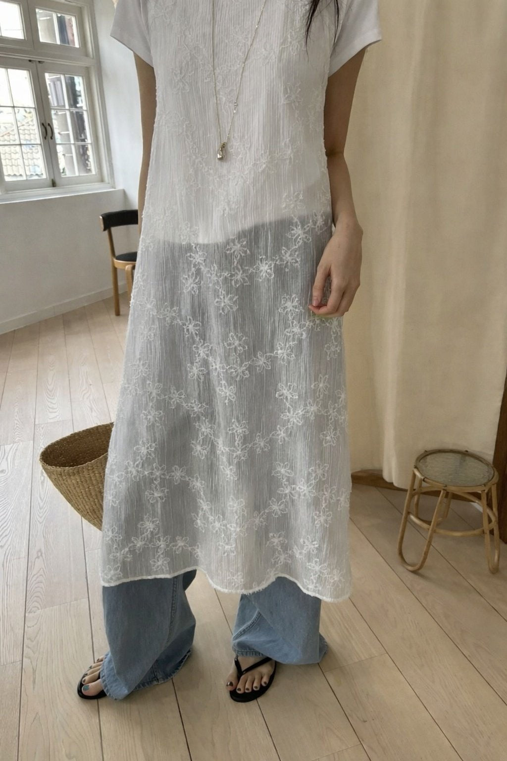 Ethereal Lace Layered Slip Dress - Luckyplanetusa