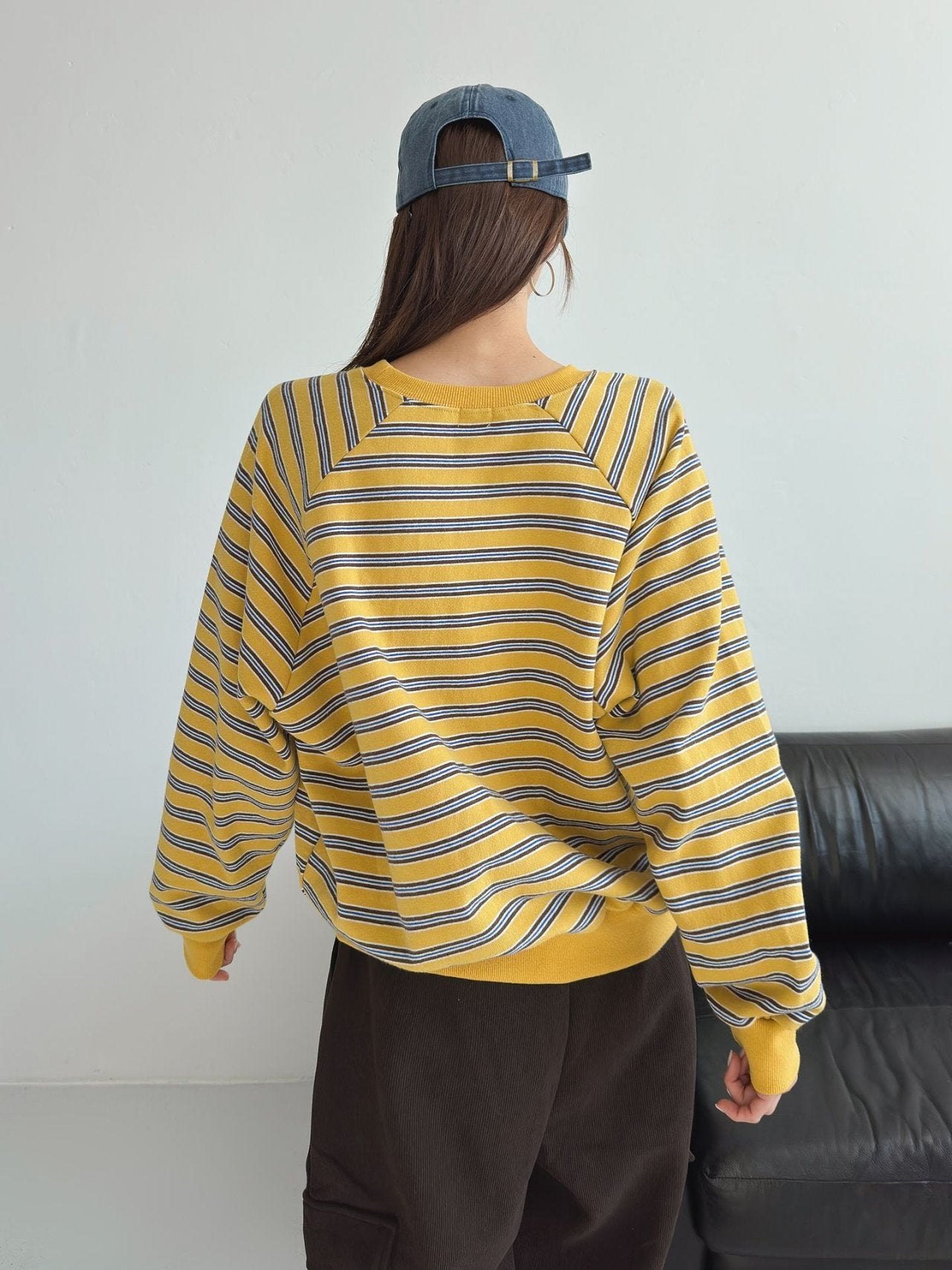 Philly Flyers Striped Cotton Sweatshirt