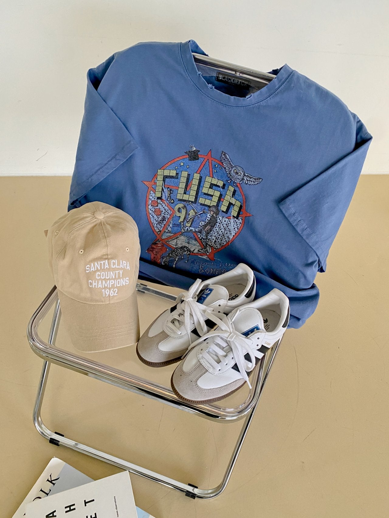 Vintage Rush 97 Distressed Graphic Tee - Luckyplanetusa