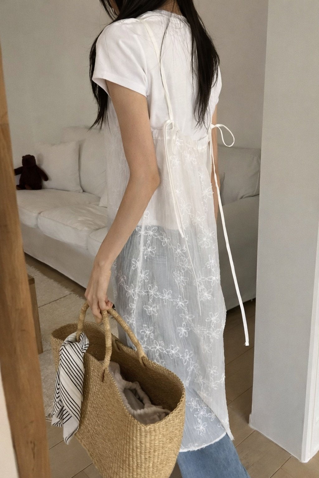 Ethereal Lace Layered Slip Dress - Luckyplanetusa
