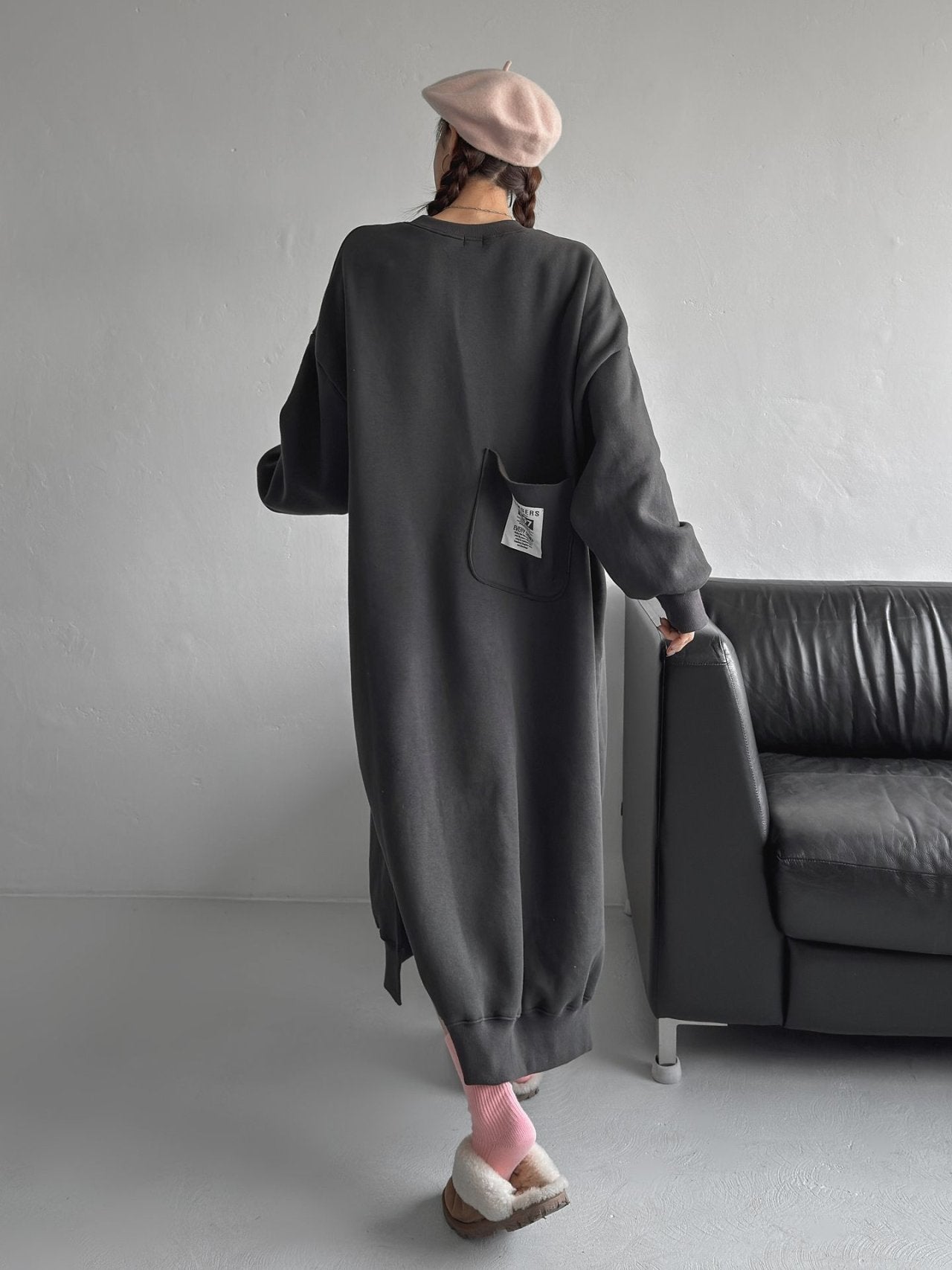 Cozy Long Fleece Ops — Made in Korea