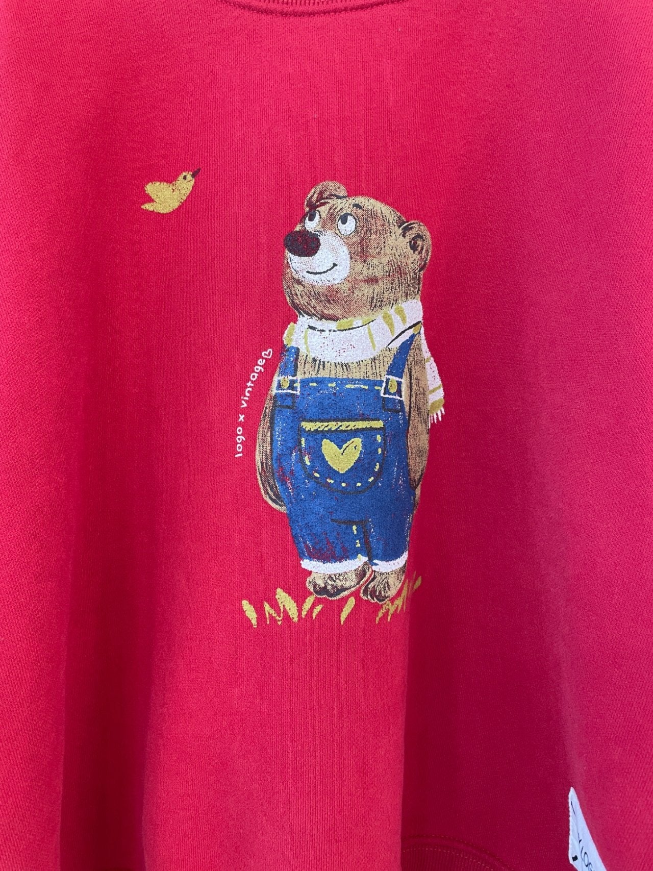 Vintage Bear Crewneck Sweatshirt – Made in Korea