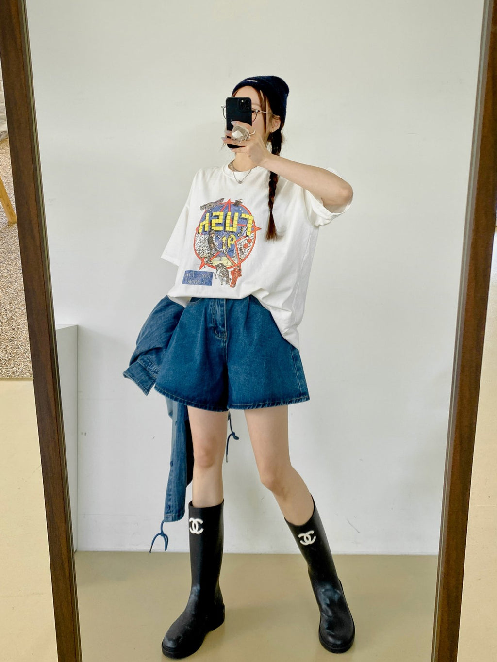 Vintage Rush 97 Distressed Graphic Tee - Luckyplanetusa