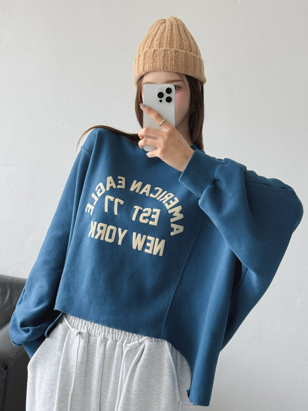 American Eagle ’77 Retro Cut Sweatshirt