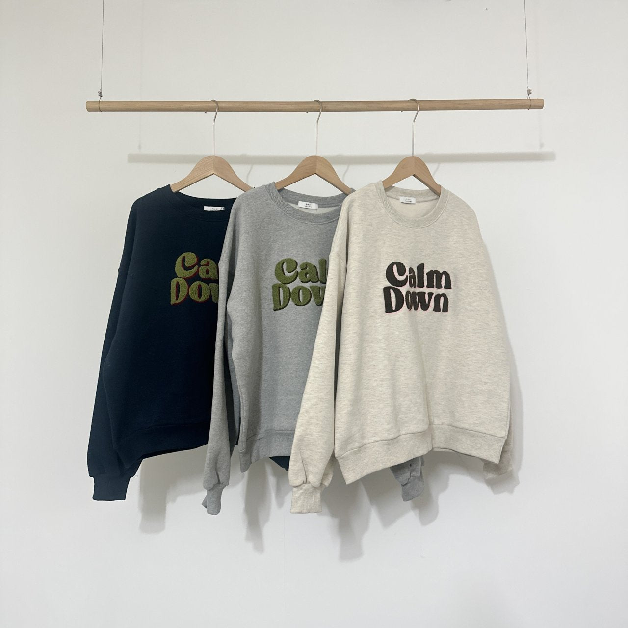 Calm Down Fleece-Lined Sweatshirt