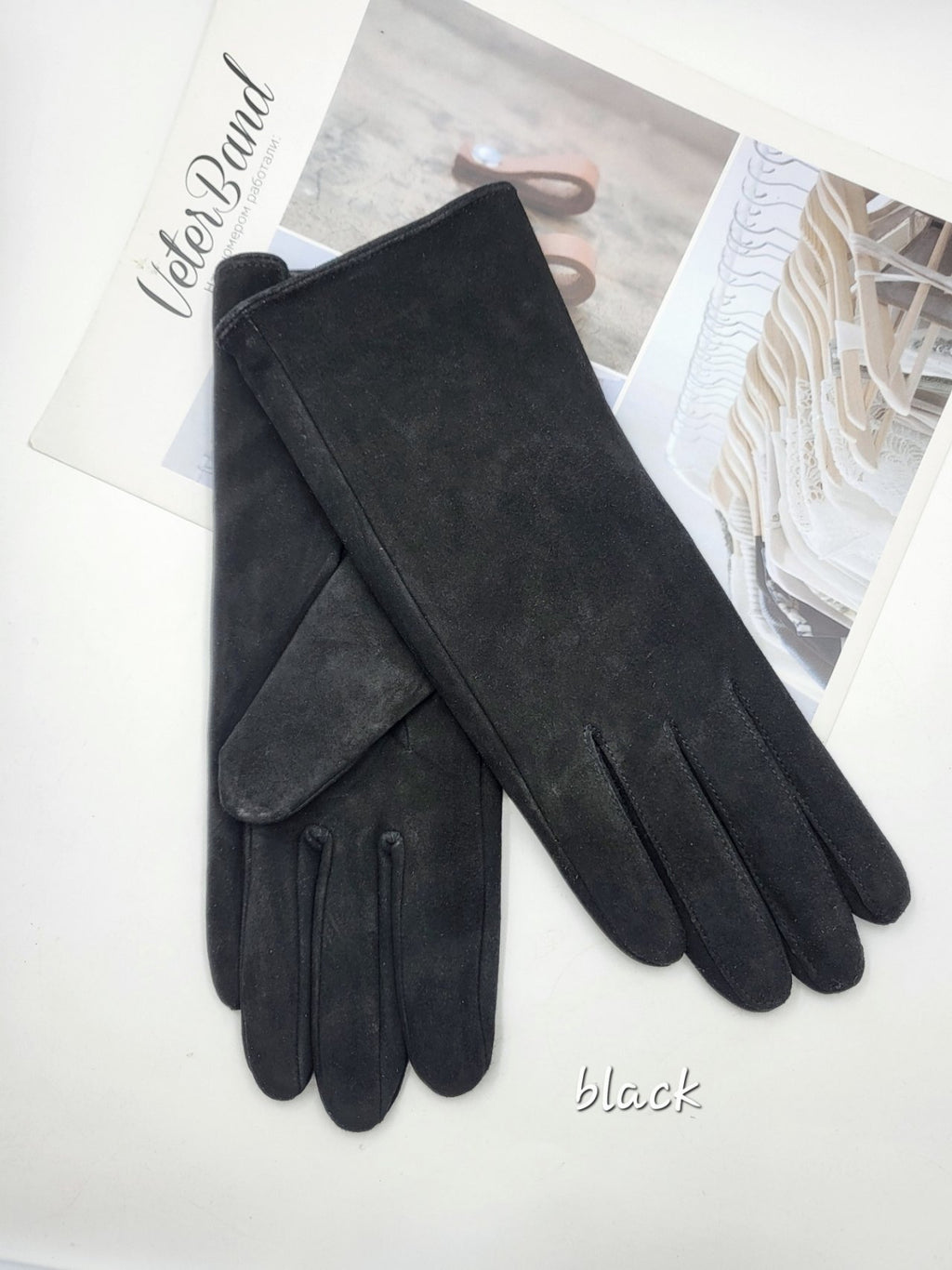 100% Sheepskin Long Gloves – Made in Korea