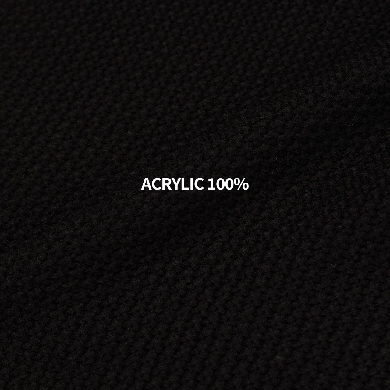 Embossed Good Day Graphic Heavy Knit Sweater Made in Korea