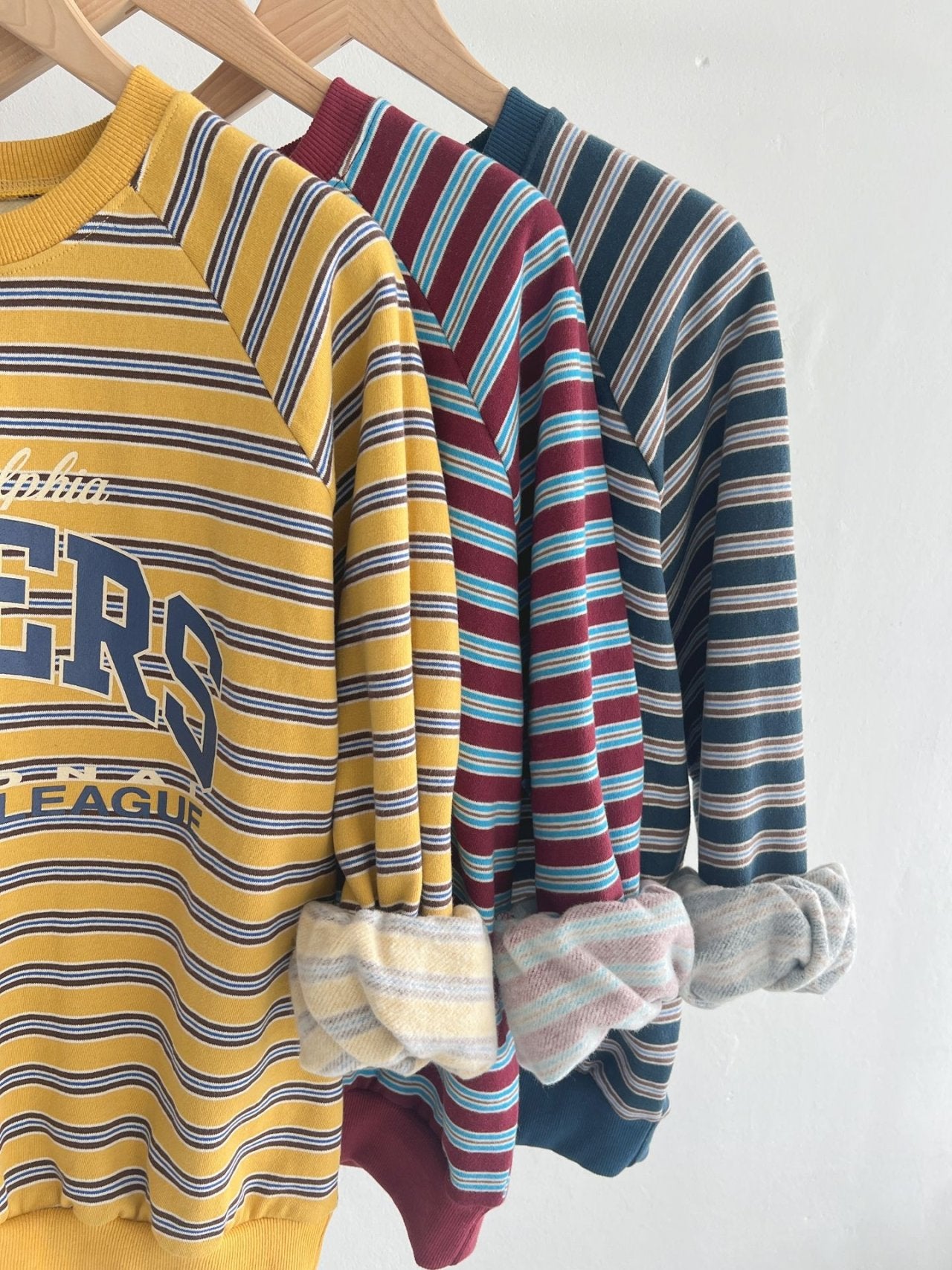 Philly Flyers Striped Cotton Sweatshirt