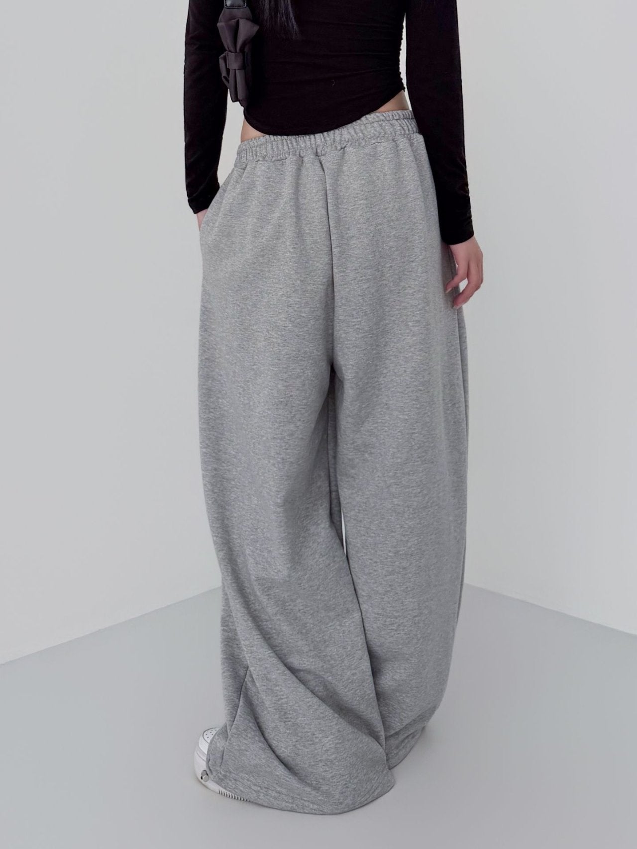 Soft Ease Wide Leg Cotton Pants Made in Korea