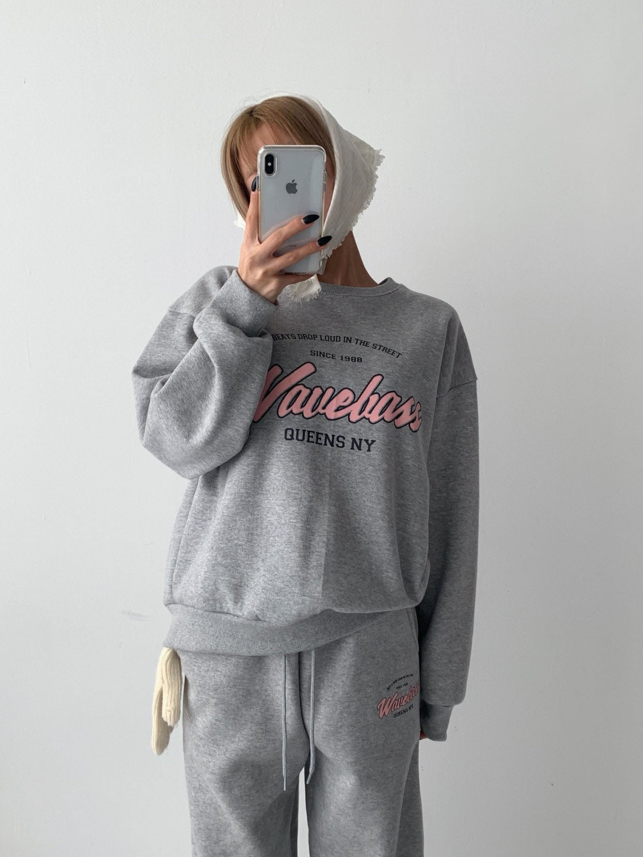 Wavebass Fleece-Lined Sweat Set – Top & Bottom (Unisex Fit) Cozy Daily Loungewear Set