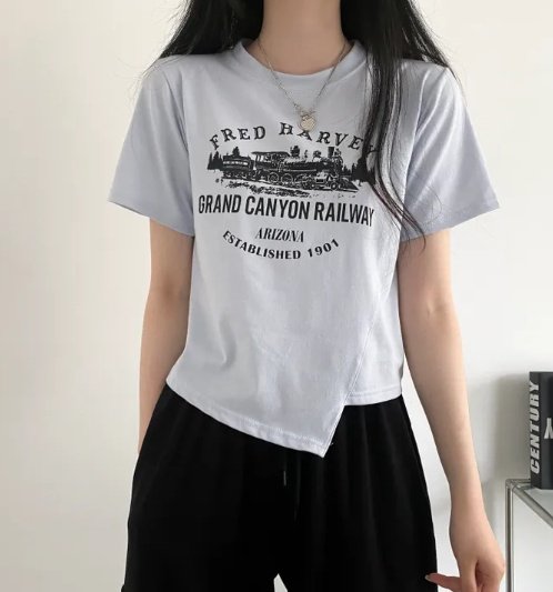 Grand Canyon Vintage Graphic Tee Made in Korea - Luckyplanetusa
