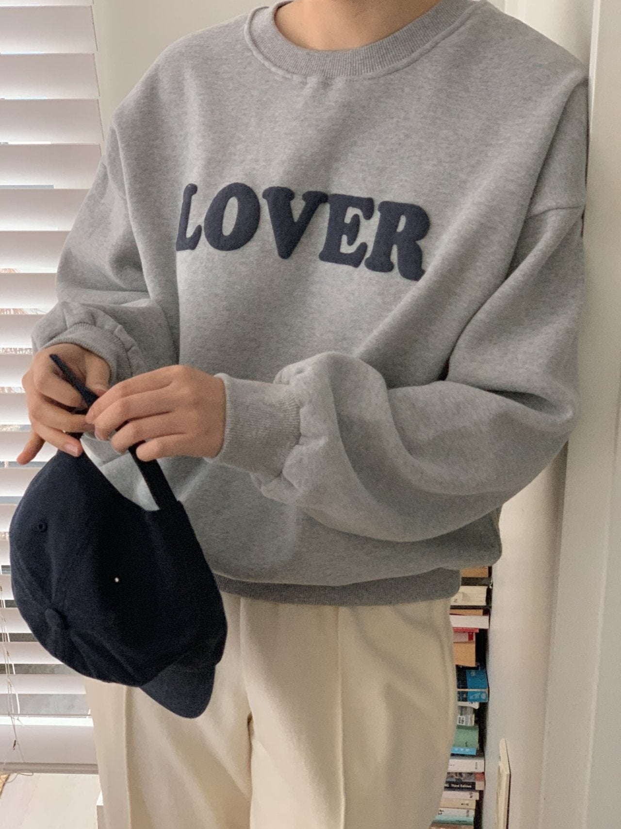 Lover Classic Lettering Sweatshirt