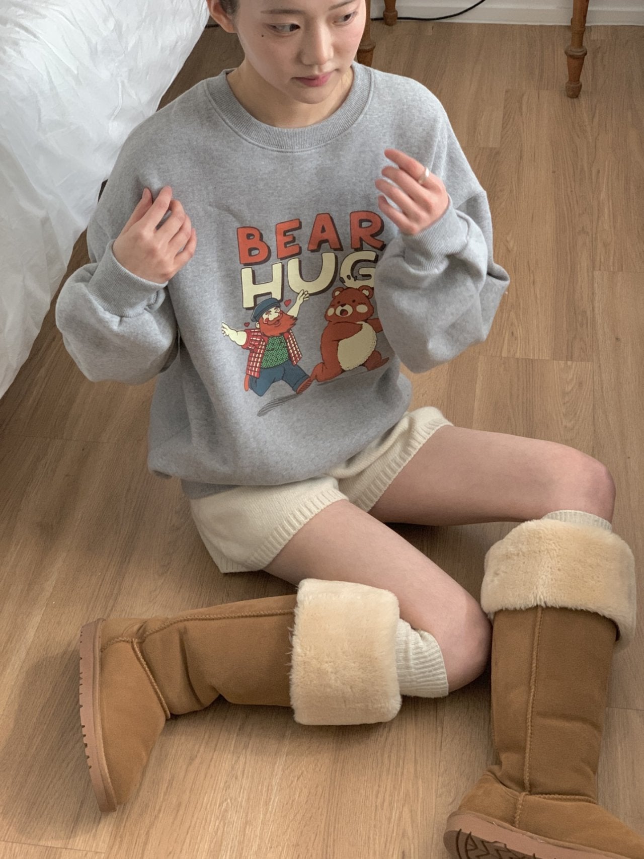 Bear Hug Vintage Sweatshirt