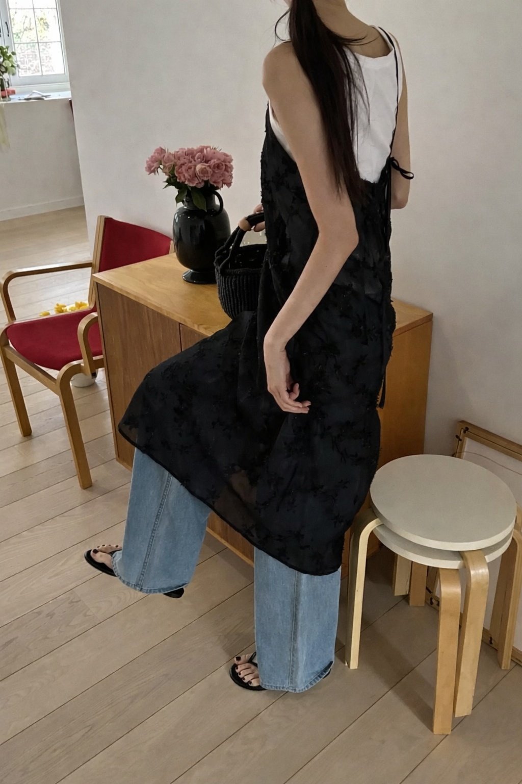 Ethereal Lace Layered Slip Dress - Luckyplanetusa