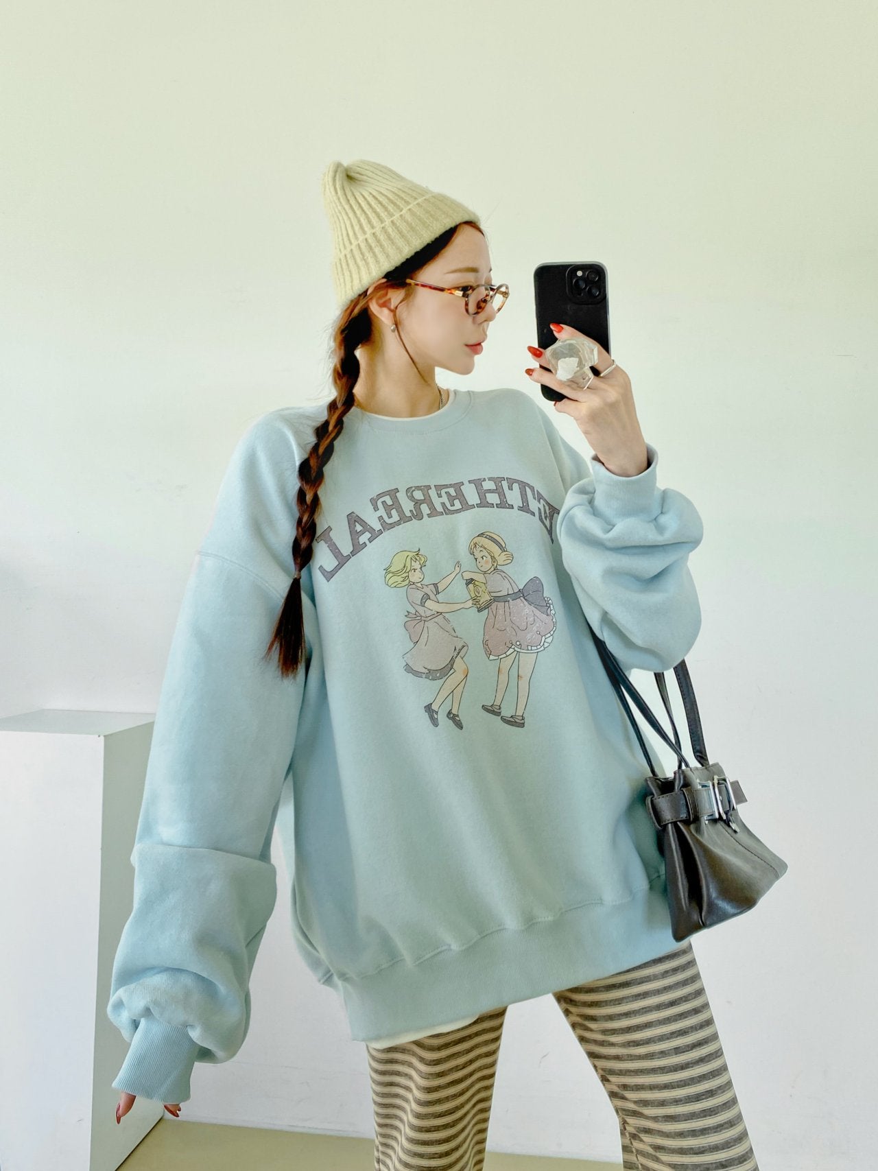 Ethereal Dancing Girls Vintage Sweatshirt