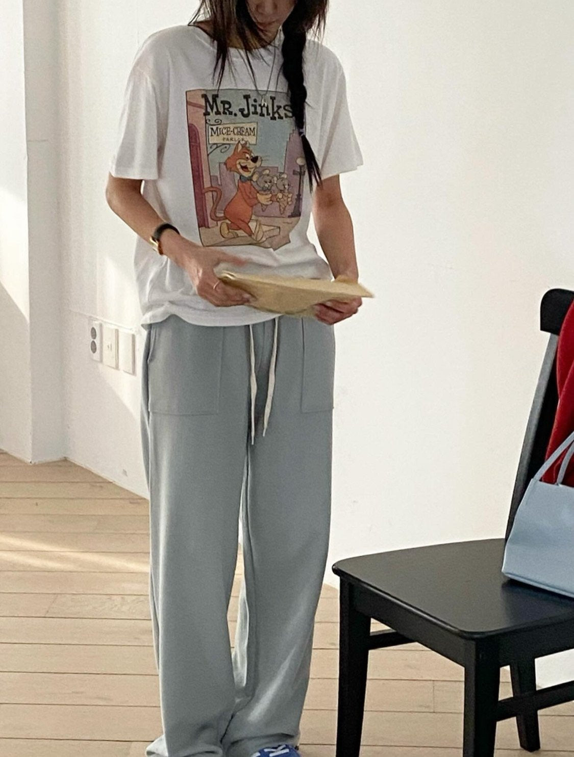 Mr. Jinks Vintage Washed Cotton Tee