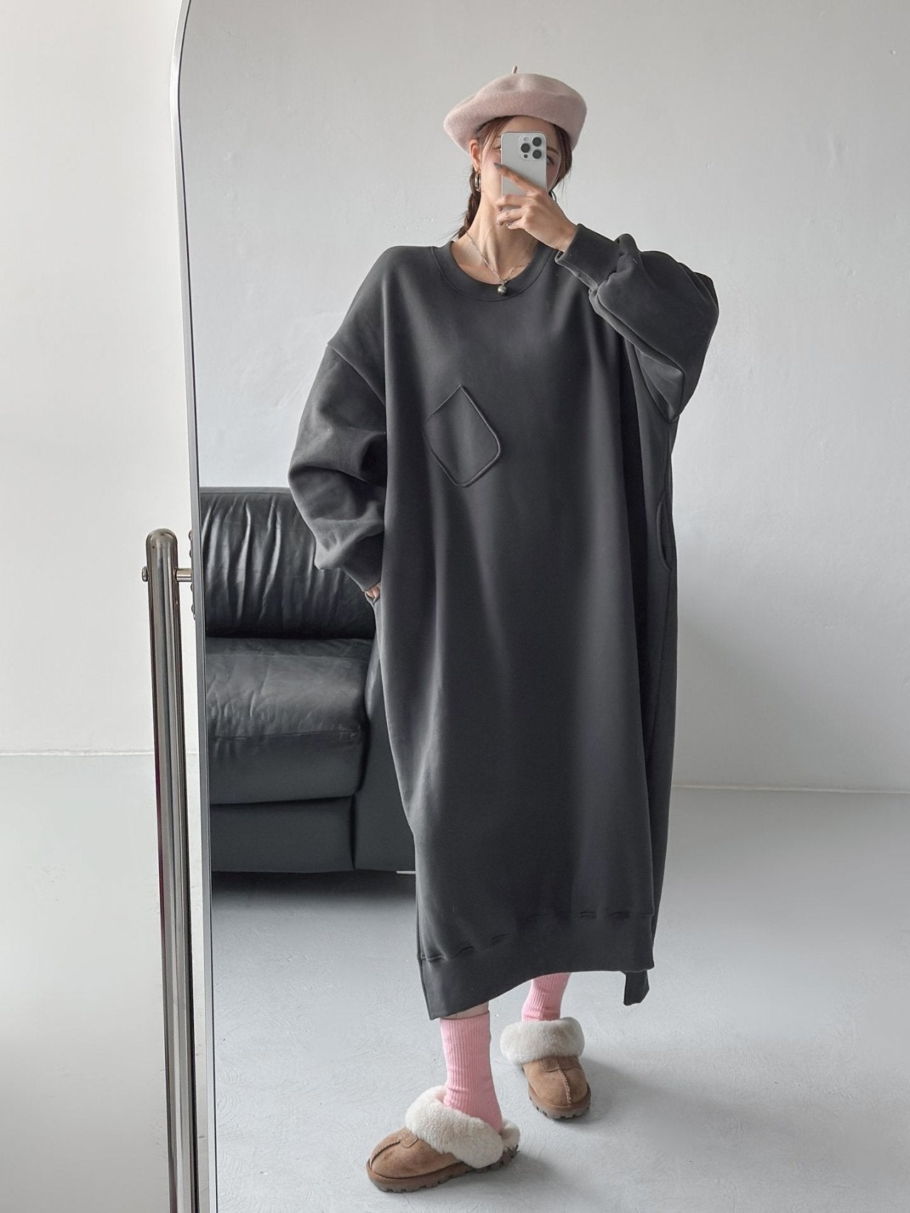 Cozy Long Fleece Ops — Made in Korea