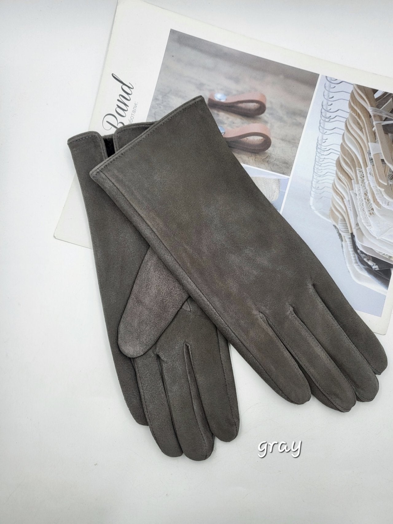 100% Sheepskin Long Gloves – Made in Korea
