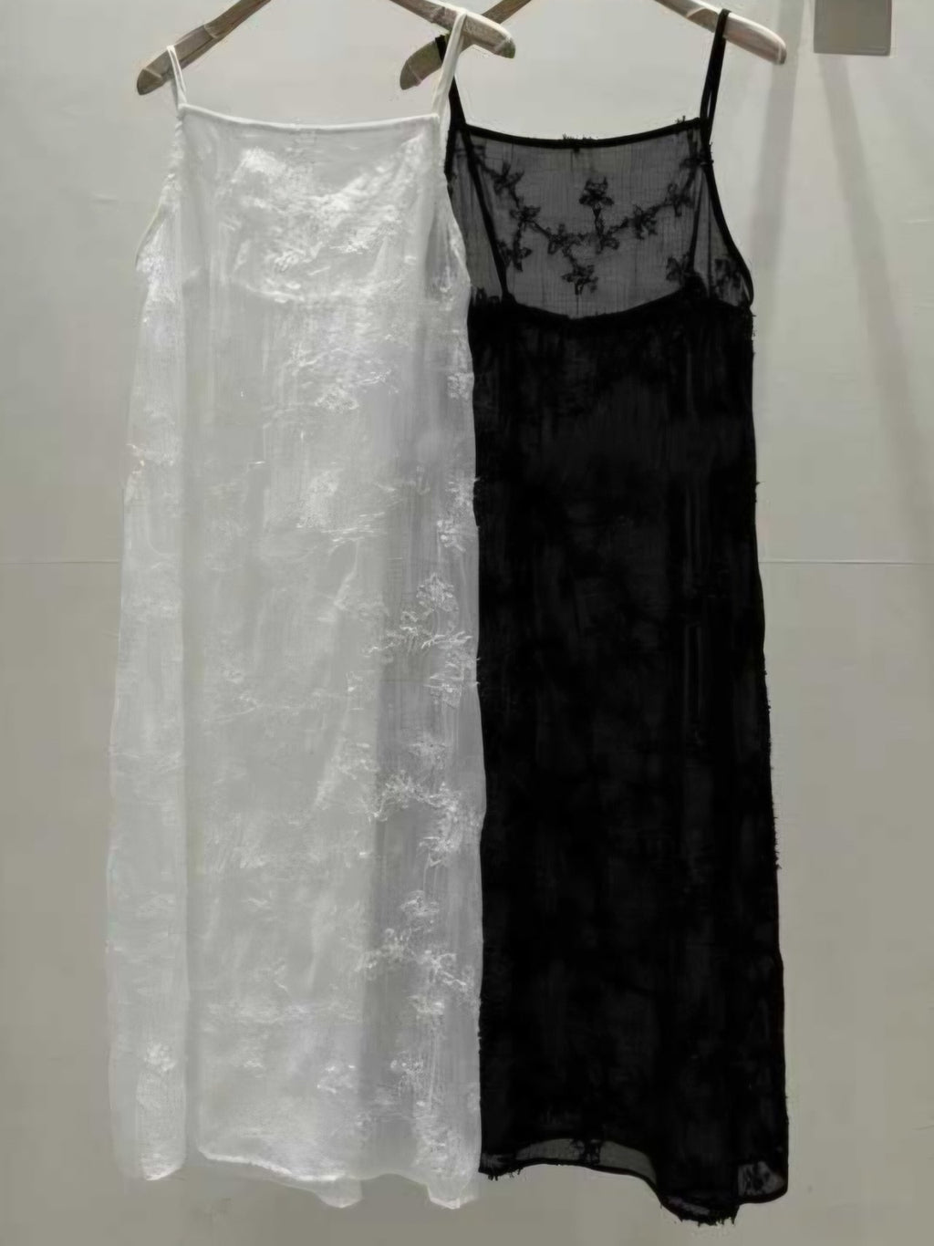 Ethereal Lace Layered Slip Dress - Luckyplanetusa