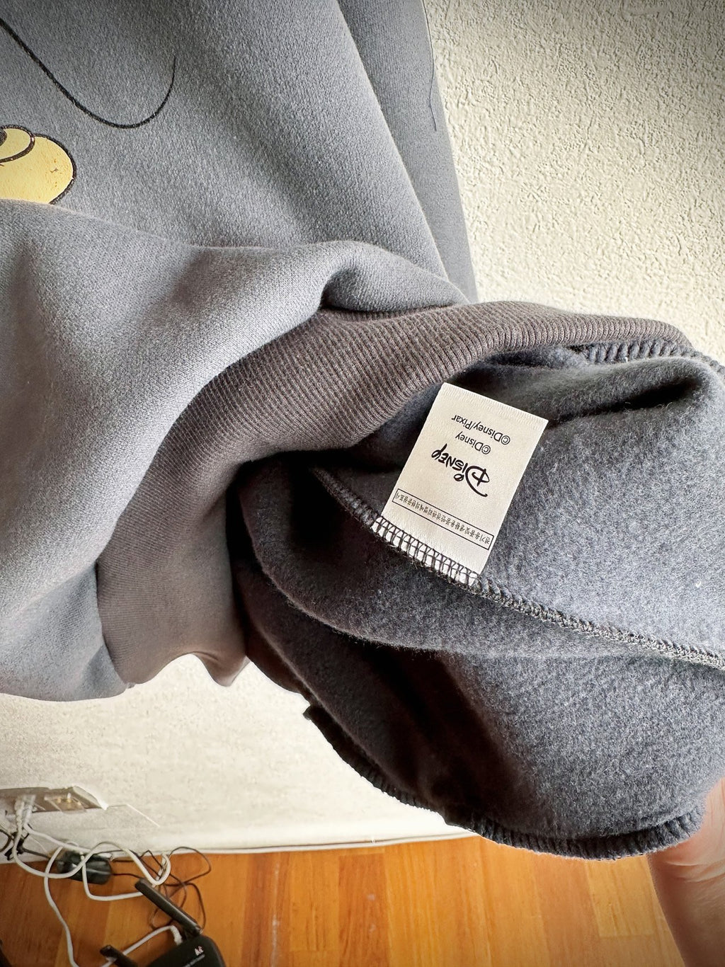 Mickey & Friends Cozy Fleece Sweatshirt Made in Korea Disney officially licensed