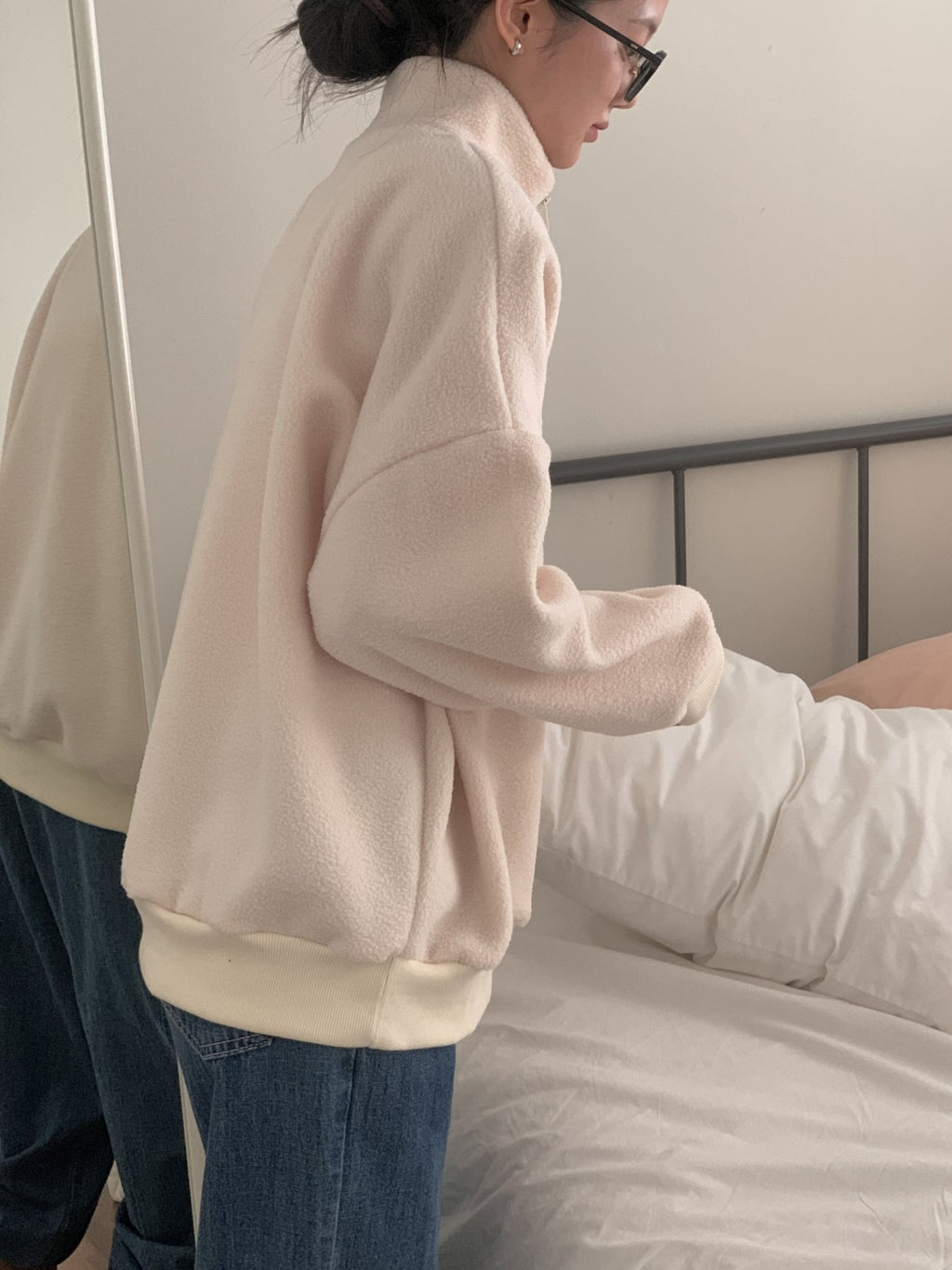 Call Me Half-Zip Fleece Pullover
