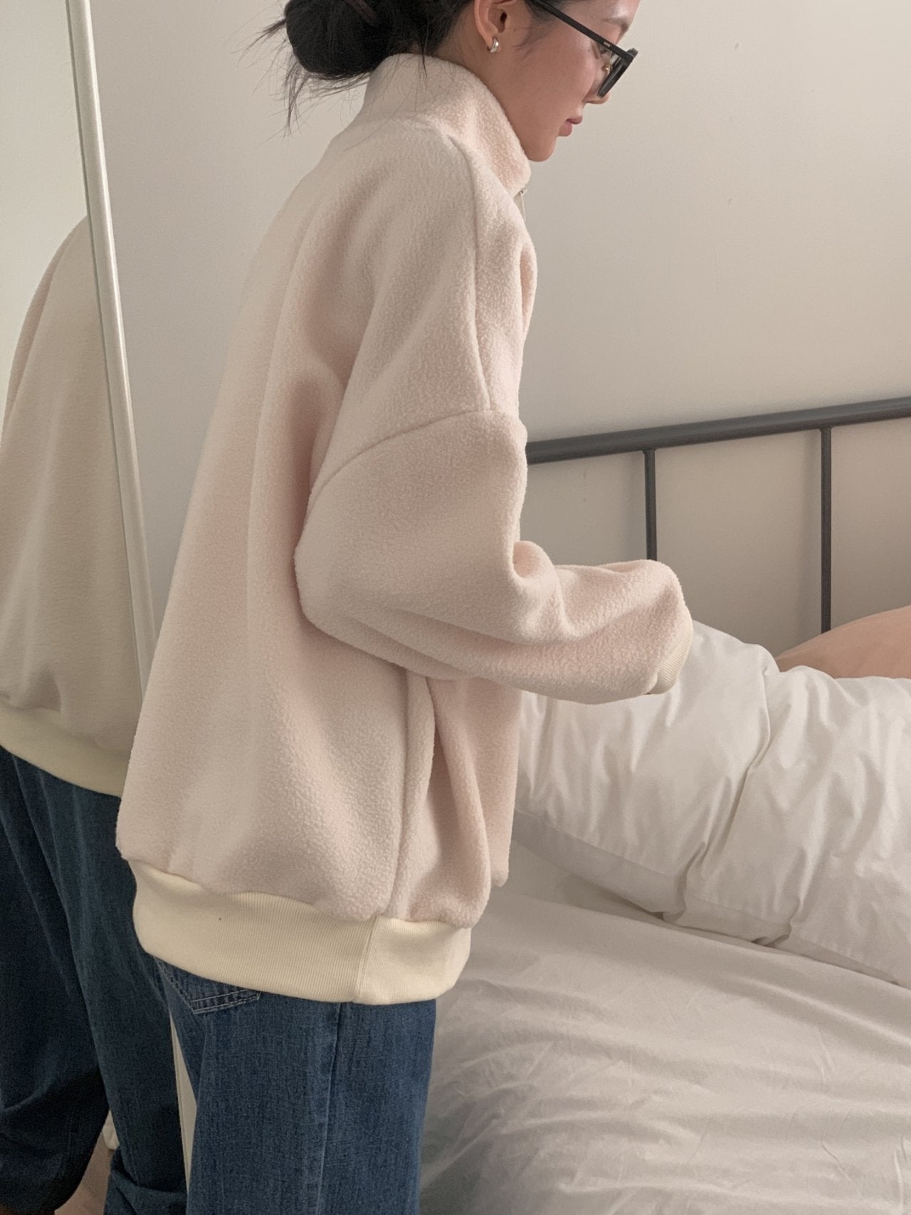 Call Me Half-Zip Fleece Pullover
