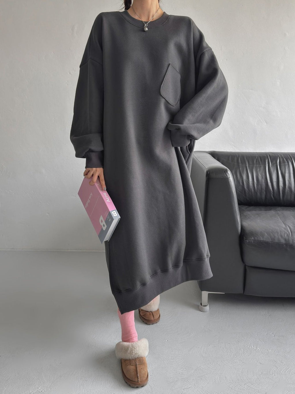 Cozy Long Fleece Ops — Made in Korea