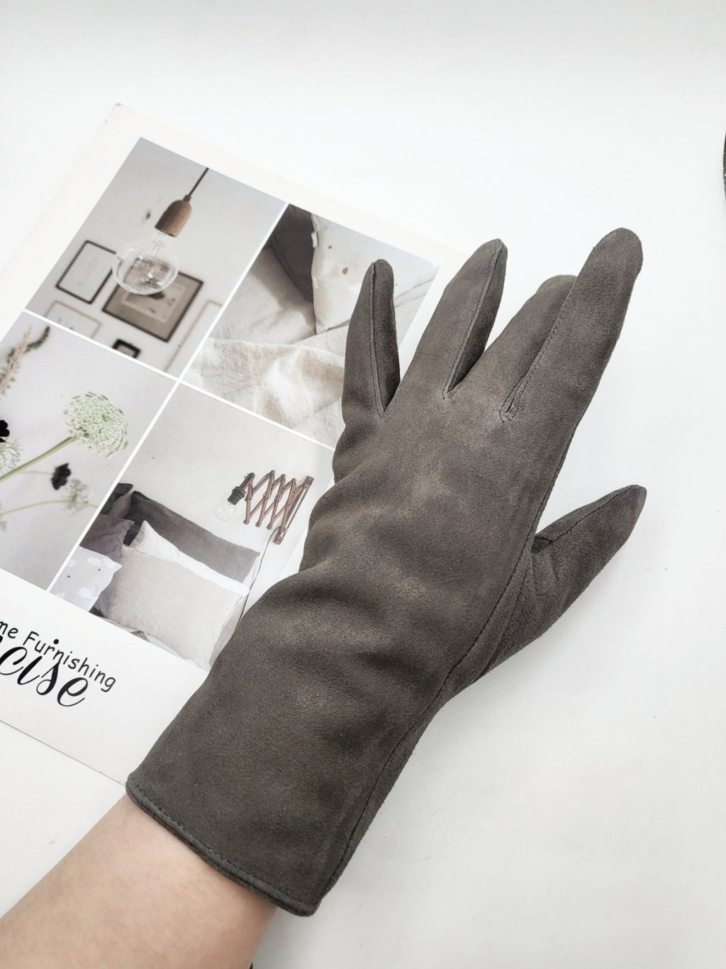 100% Sheepskin Long Gloves – Made in Korea