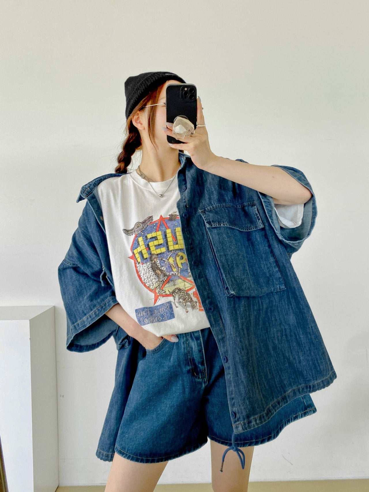 Vintage Rush 97 Distressed Graphic Tee - Luckyplanetusa