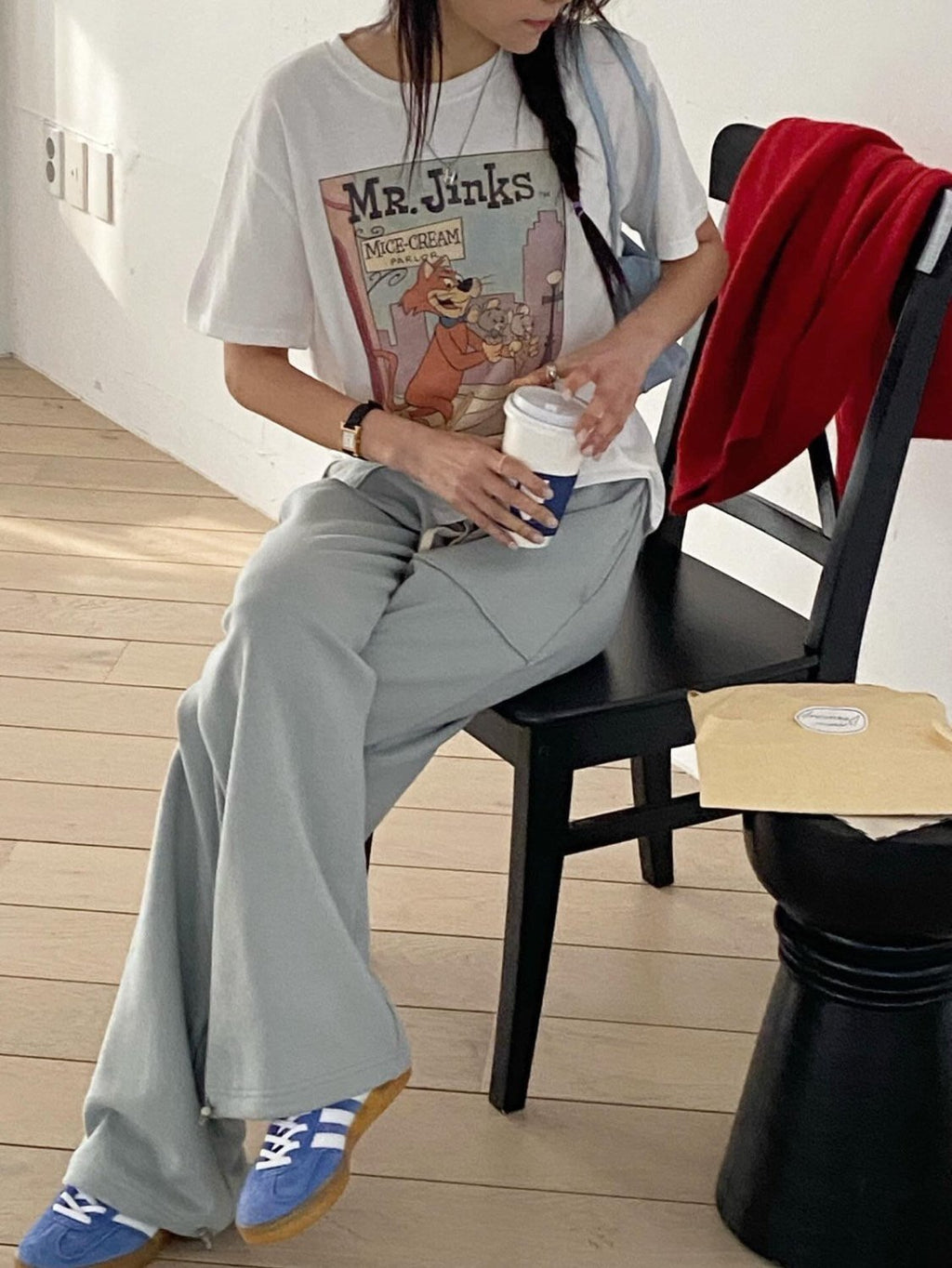 Mr. Jinks Vintage Washed Cotton Tee