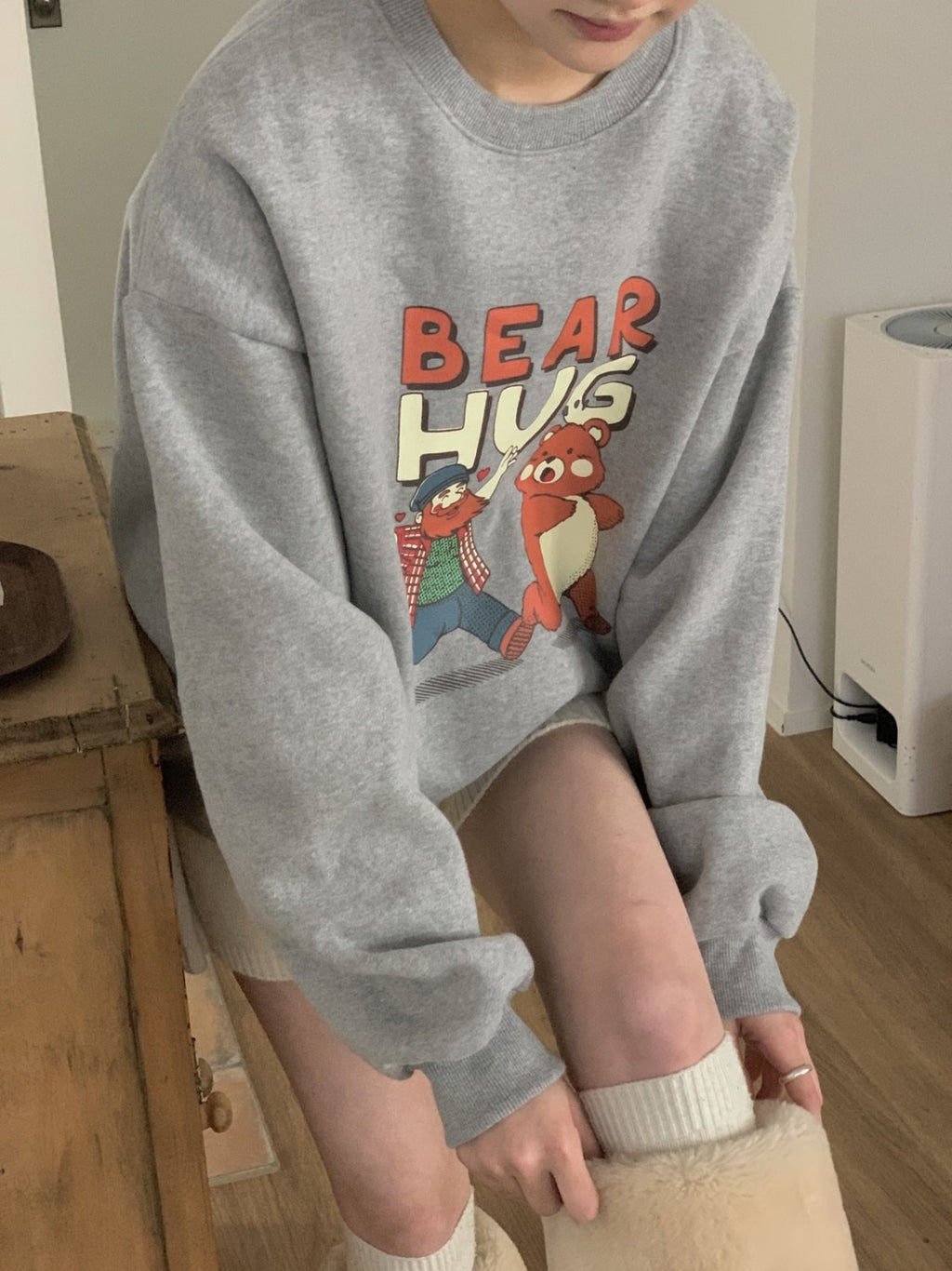 Bear Hug Vintage Sweatshirt