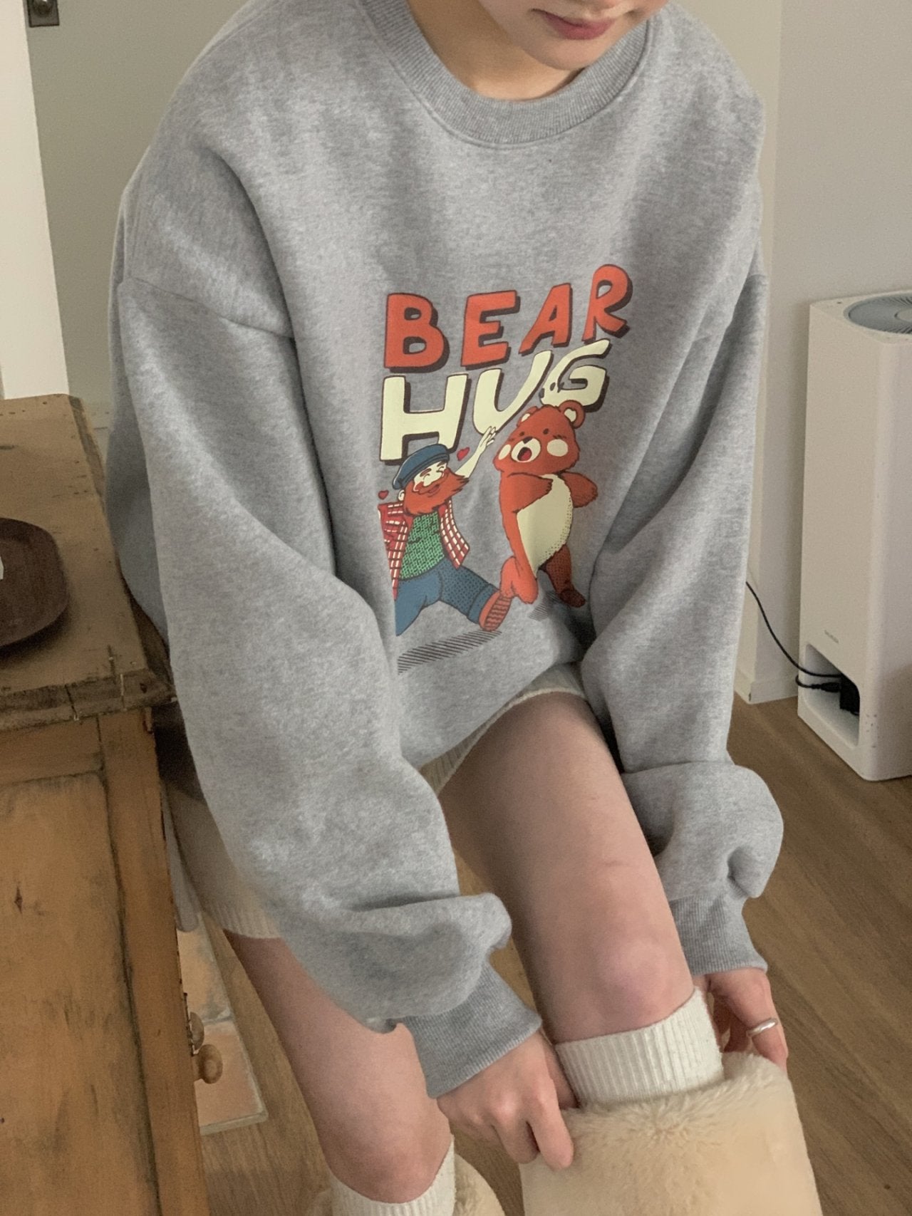 Bear Hug Vintage Sweatshirt