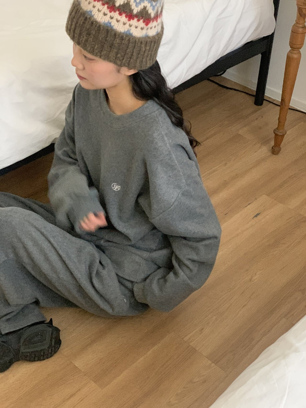 Soft Fleece Everyday top and bottom Set lounge wear