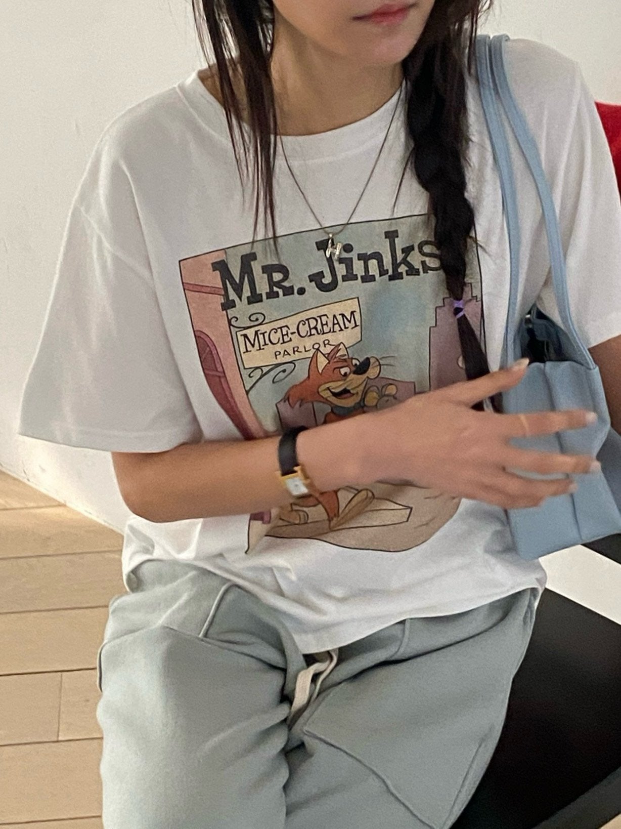 Mr. Jinks Vintage Washed Cotton Tee