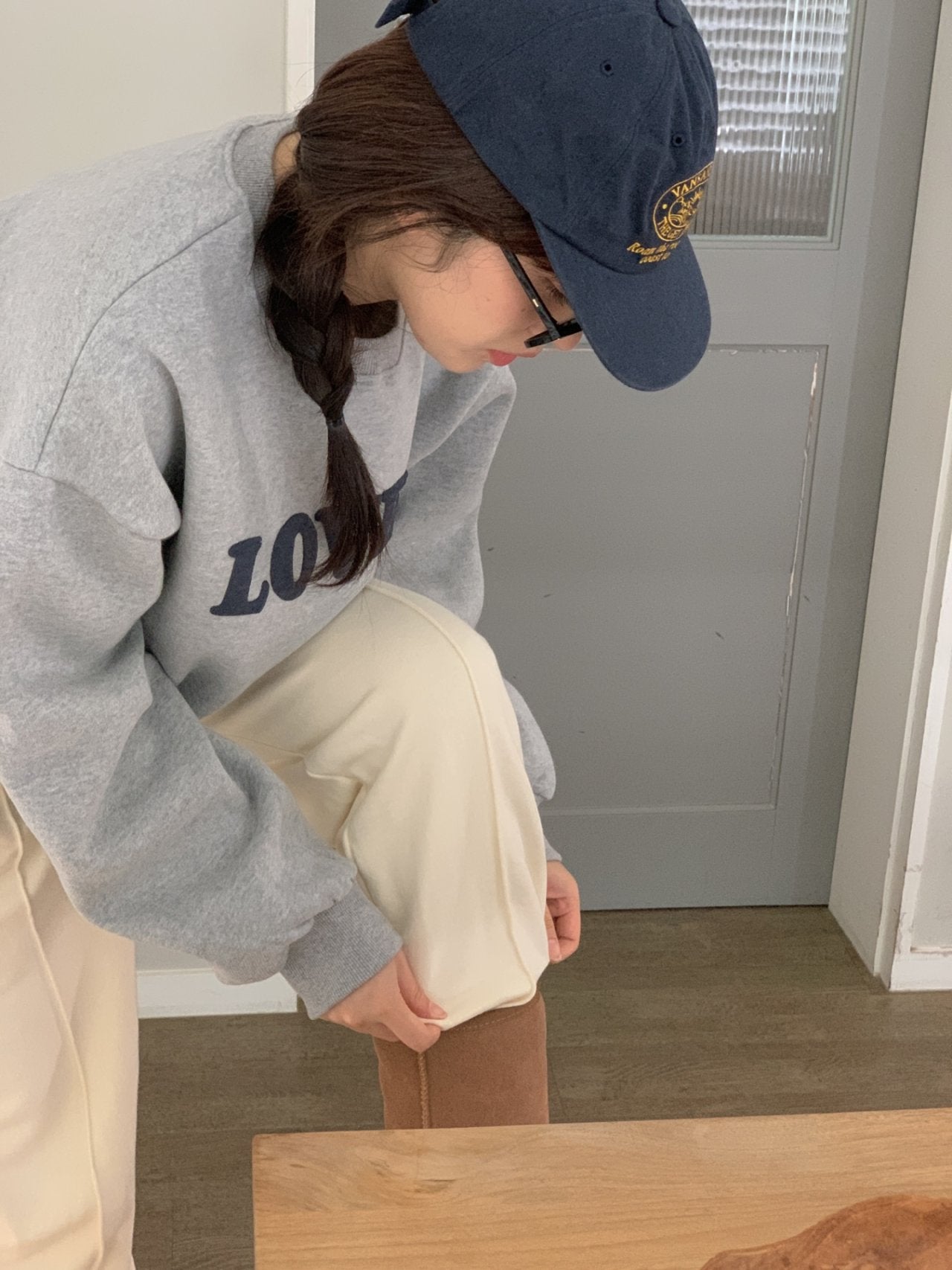 Lover Classic Lettering Sweatshirt