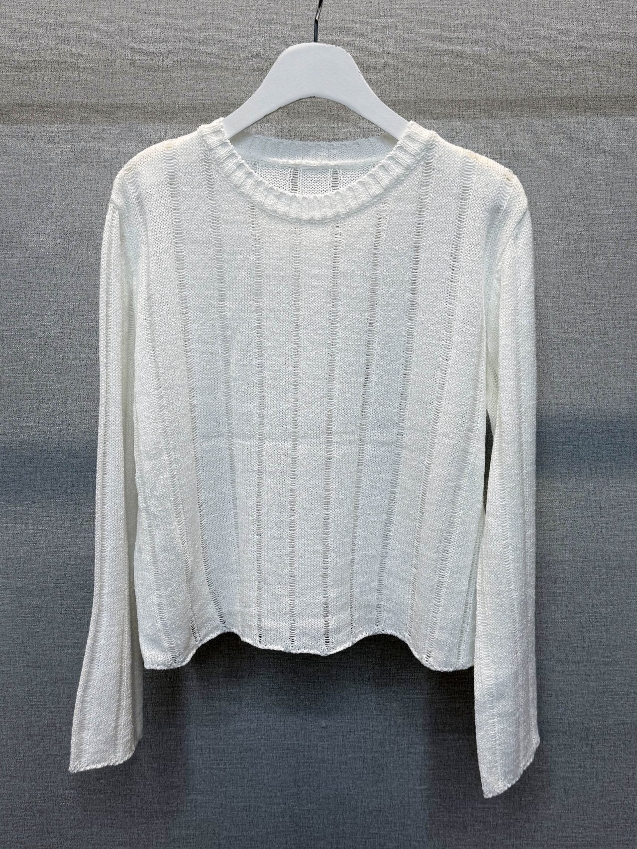 Soft Breeze Rib Knit Pullover Made in Korea - Luckyplanetusa