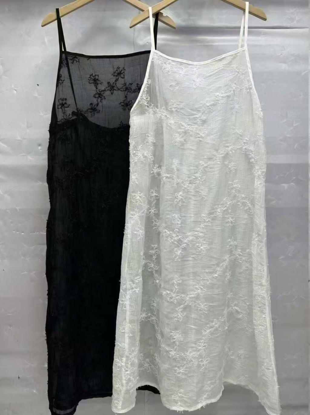 Ethereal Lace Layered Slip Dress - Luckyplanetusa