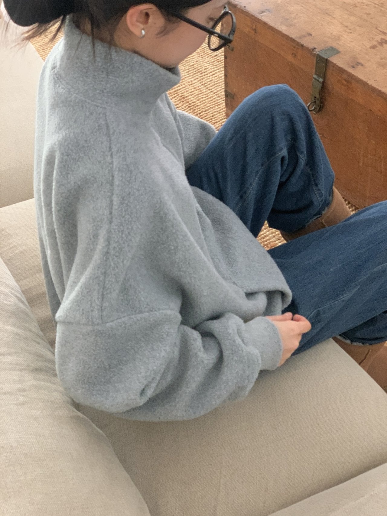 Call Me Half-Zip Fleece Pullover