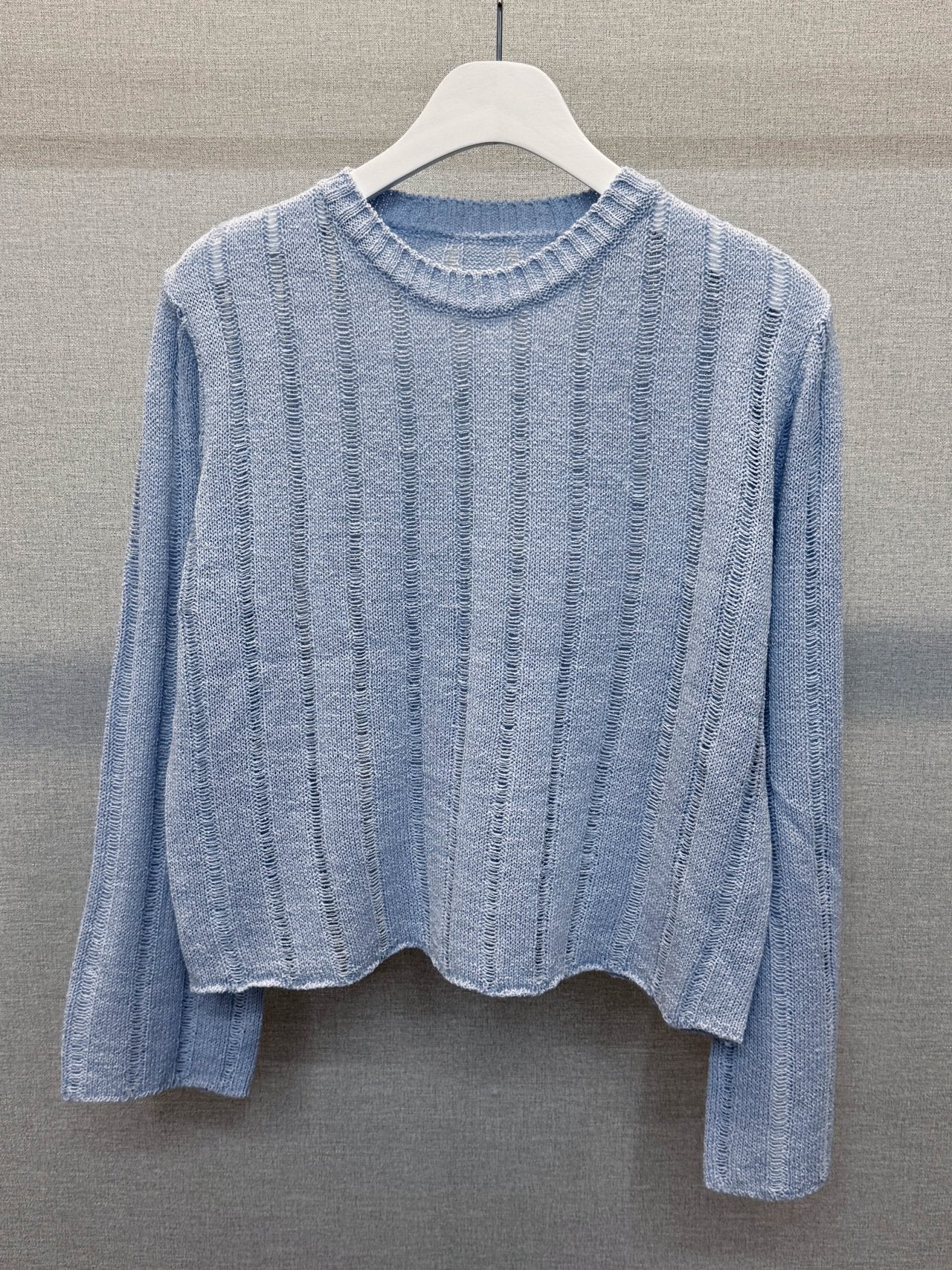 Soft Breeze Rib Knit Pullover Made in Korea - Luckyplanetusa