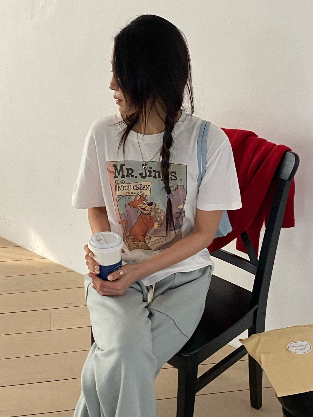 Mr. Jinks Vintage Washed Cotton Tee