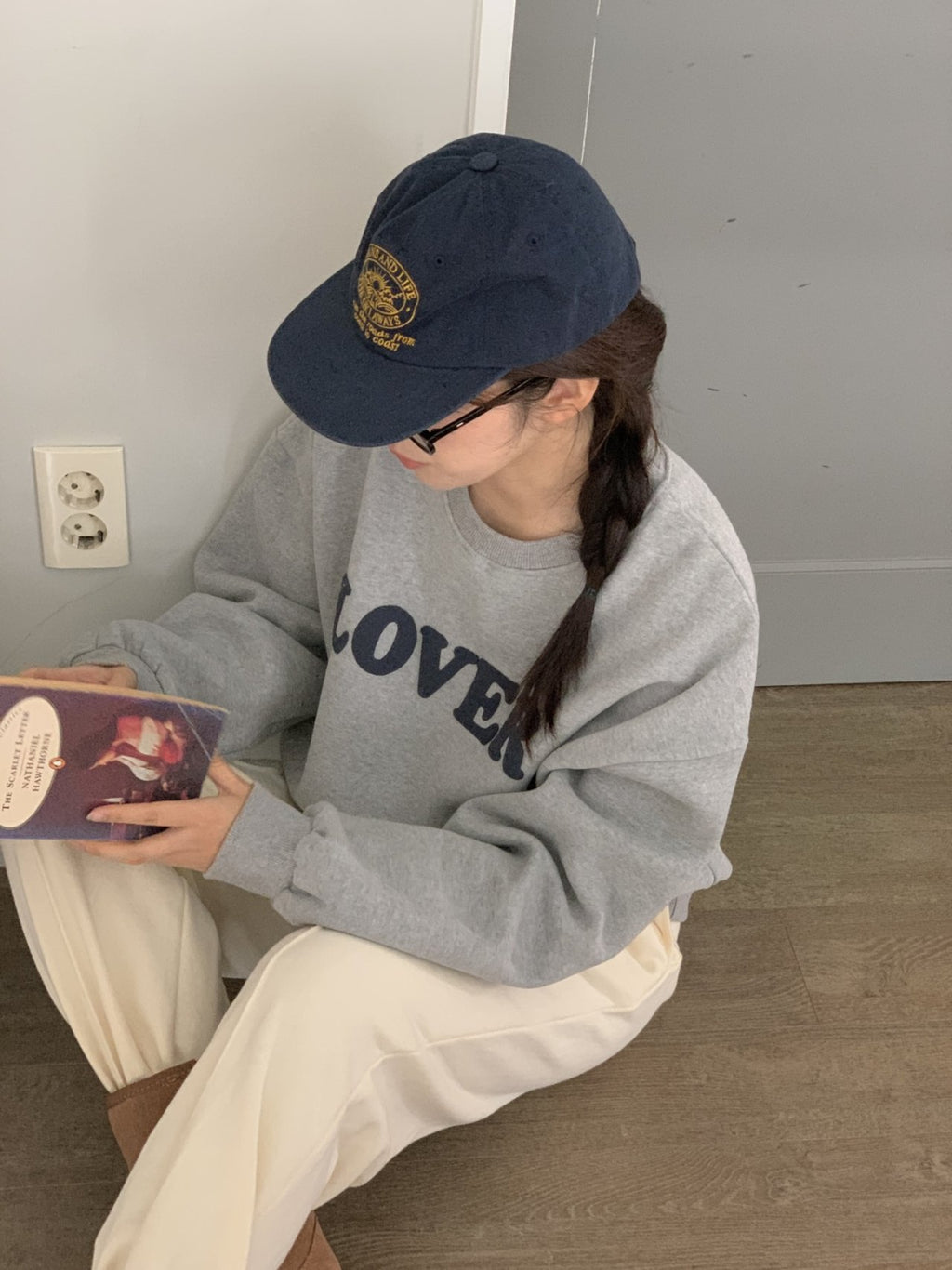 Lover Classic Lettering Sweatshirt