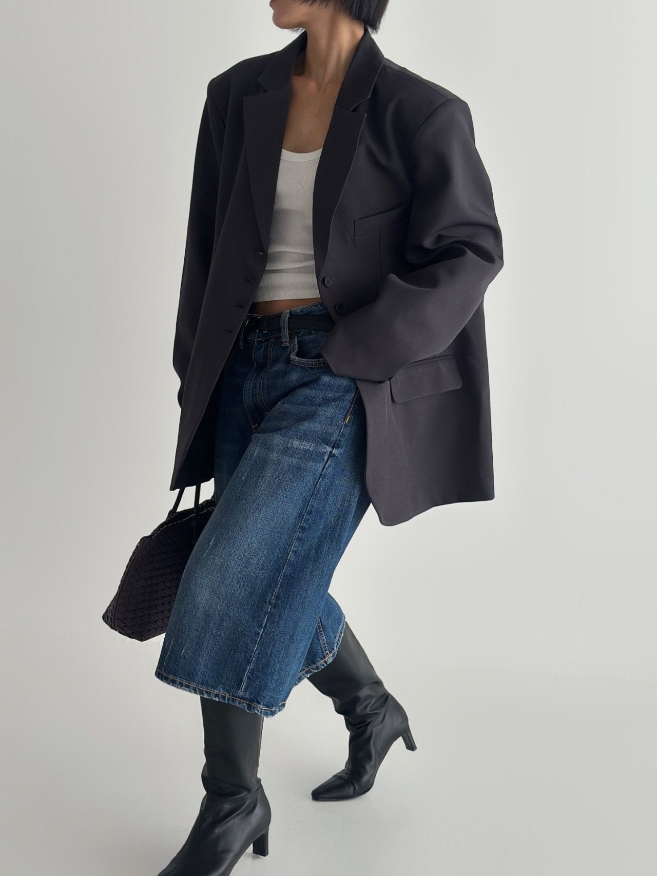 Rico Modern Oversized Tailored Blazer - Luckyplanetusa