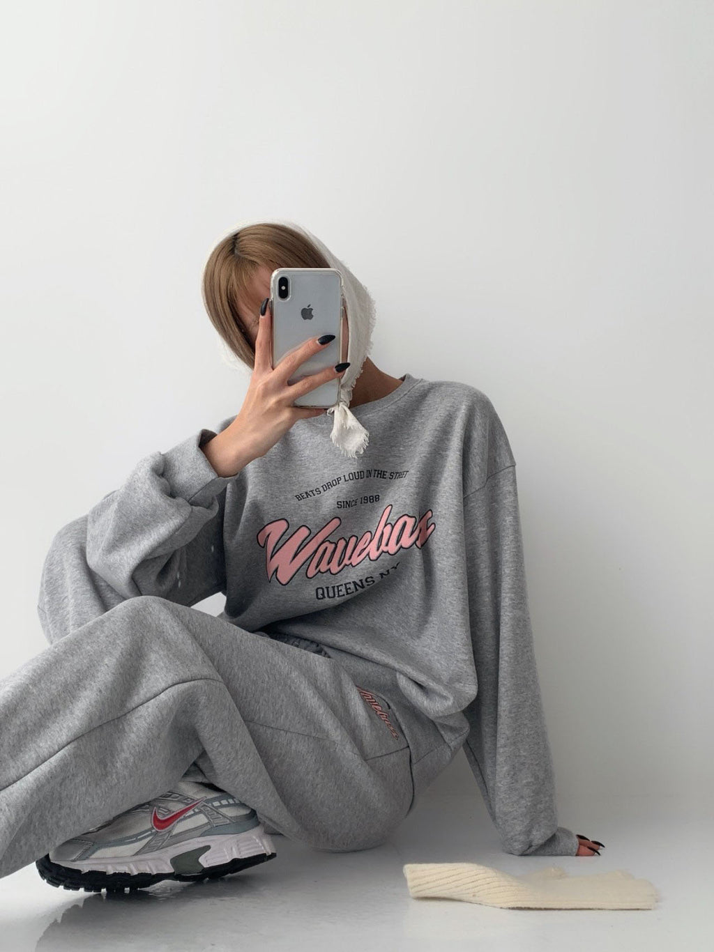 Wavebass Fleece-Lined Sweat Set – Top & Bottom (Unisex Fit) Cozy Daily Loungewear Set