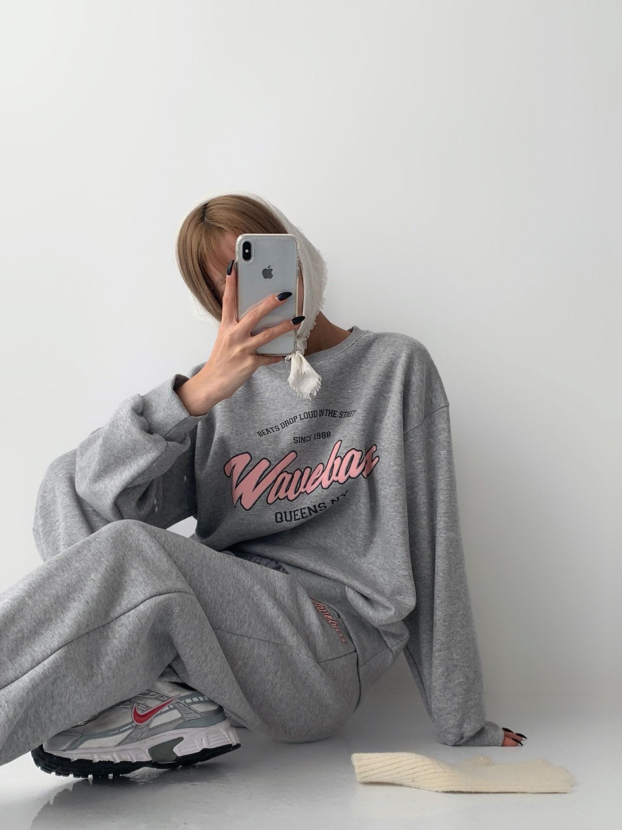 Wavebass Fleece-Lined Sweat Set – Top & Bottom (Unisex Fit) Cozy Daily Loungewear Set