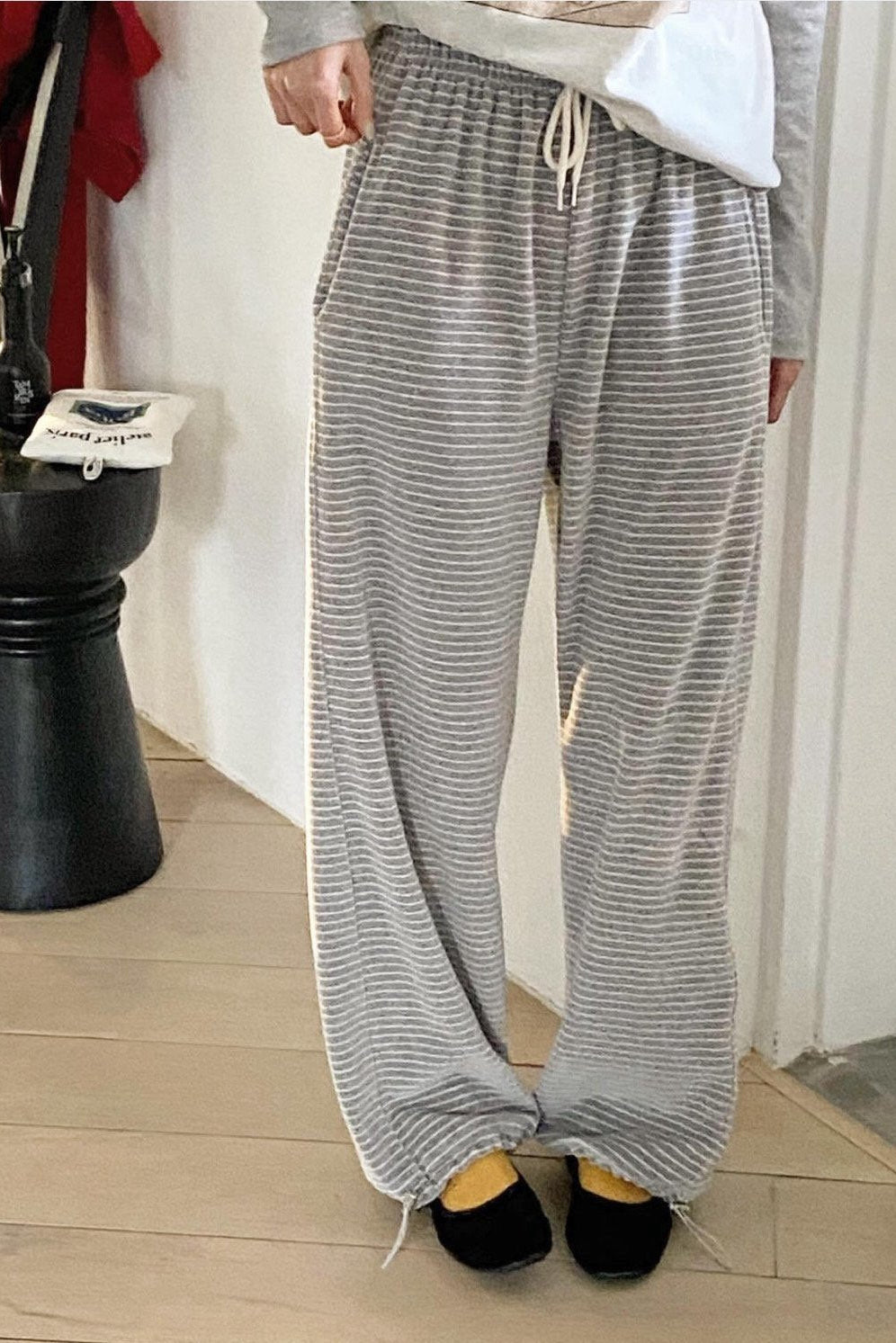 Velvet Stripe Cozy Lounge Pants