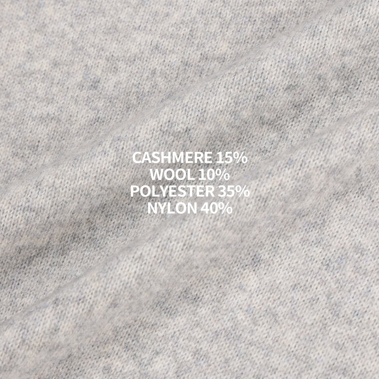 Soft Cashmere Blend Washable Knit Sweater Made in Korea