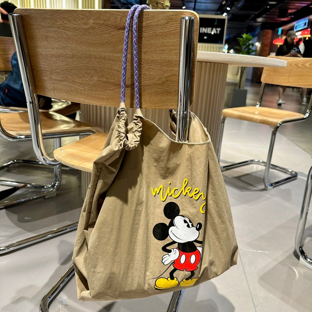 Mickey Light daily Bags- Disney official rope shoulder Bags-